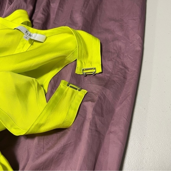 TIBI Cotton Poplin Colorblock Jumpsuit - Picture 7 of 14